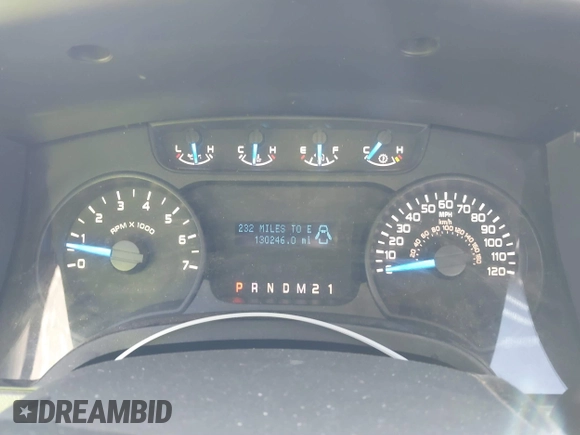 2013 Ford F-150 XL with VIN 1FTFW1ET6DFC62674, listed as a IAAI auction lot 41623481 with 130,246 mi miles and . Bid and sale history available at DreamBid. Image 7.