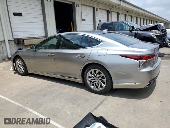 2018 Lexus LS 500 with VIN JTHB51FF1J5006811, listed as a Copart auction lot 62999675 with 109,319 mi miles and Salvage title. Bid and sale history available at DreamBid. Image 2.