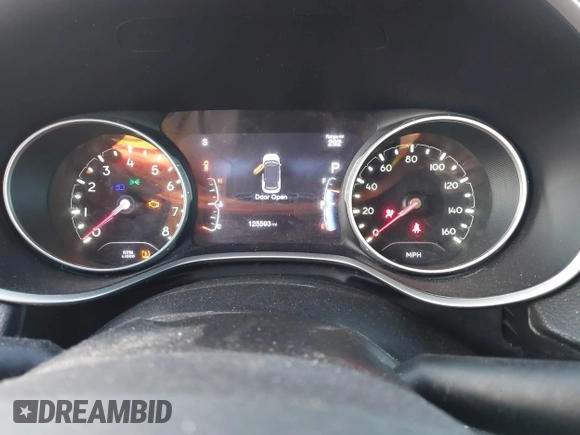 2017 Jeep Compass Latitude with VIN 3C4NJDBB8HT664781, listed as a IAAI auction lot 40670412 with 125,593 mi miles. Bid and sale history available at carsss.com. Image 7.