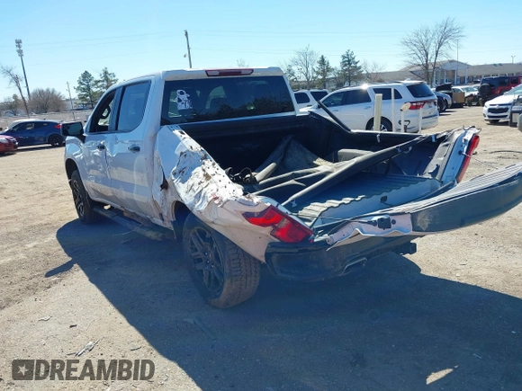 2023 Chevrolet Silverado 1500 LT Trail Boss with VIN 3GCUDFEDXPG253353, listed as a IAAI auction lot 41622661 with 36,487 mi miles and . Bid and sale history available at DreamBid. Image 3.