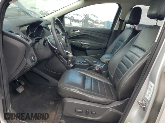 2015 Ford Escape Titanium with VIN 1FMCU0JXXFUB92120, listed as a Copart auction lot 56187405 with 120,265 mi miles and Clean Title. Bid and sale history available at DreamBid. Image 7.