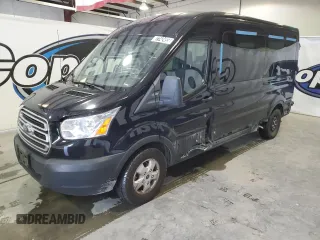 2019 Ford Transit Passenger XL with VIN 1FBAX2CG9KKA76655, listed as a Copart auction lot 87742455 with 144,499 mi miles and Clean Title. Bid and sale history available at carsss.com. Image 1.