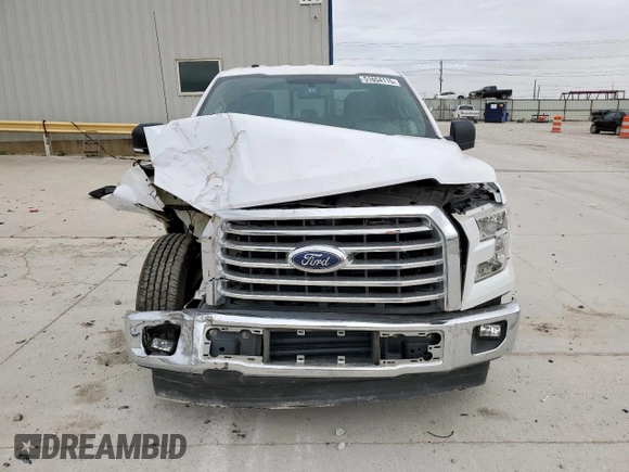 2017 Ford F-150 XL with VIN 1FTEX1CP9HKC59893, listed as a Copart auction lot 51654115 with 105,856 mi miles and Salvage Title. Bid and sale history available at carsss.com. Image 5.