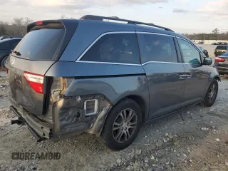 2011 Honda Odyssey EX-L with VIN 5FNRL5H68BB068345, listed as a Copart auction lot 44045635 with 181,164 mi miles and Salvage Title. Bid and sale history available at DreamBid. Image 3.