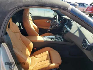 2022 BMW Z4 sDrive30i with VIN WBAHF3C03NWX80169, listed as a Copart auction lot 74791084 with 0 mi miles and Salvage Title. Bid and sale history available at carsss.com. Image 10.