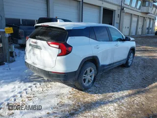 2023 GMC Terrain SLE with VIN 3GKALMEGXPL171557, listed as a IAAI auction lot 41545321 with 55,773 mi miles. Bid and sale history available at carsss.com. Image 4.