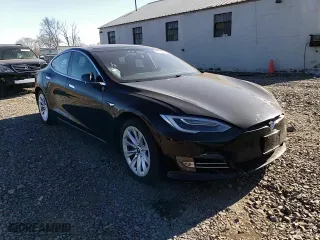 2017 Tesla Model S 100D with VIN 5YJSA1E2XHF204713, listed as a Copart auction lot 88489925 with 78,715 mi miles and Salvage Title. Bid and sale history available at carsss.com. Image 14.