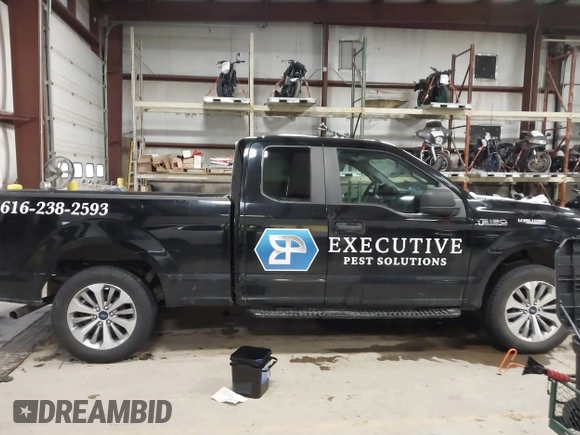 2018 Ford F-150 XL with VIN 1FTEX1EP8JFA84774, listed as a IAAI auction lot 41253538 with 178,457 mi miles and . Bid and sale history available at DreamBid. Image 13.