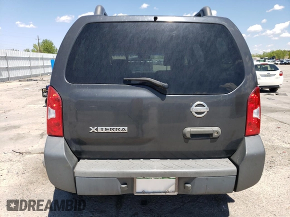 2007 Nissan Xterra SE with VIN 5N1AN08W67C508511, listed as a Copart auction lot 55633605 with 187,154 mi miles and Clean Title. Bid and sale history available at DreamBid. Image 6.