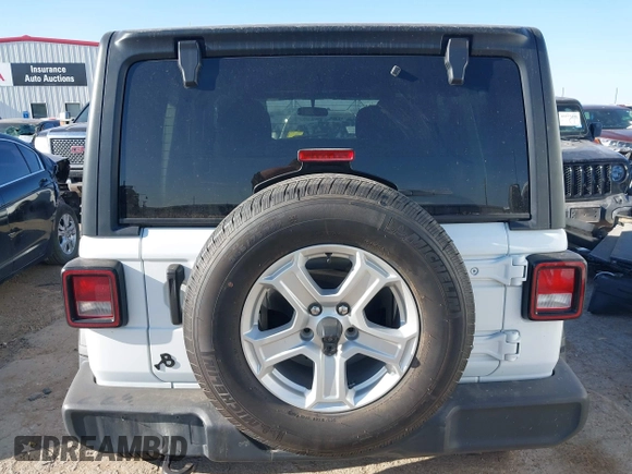 2023 Jeep Wrangler Willys with VIN 1C4HJXDN5PW574731, listed as a IAAI auction lot 42282665 with 68,163 mi miles and . Bid and sale history available at DreamBid. Image 17.