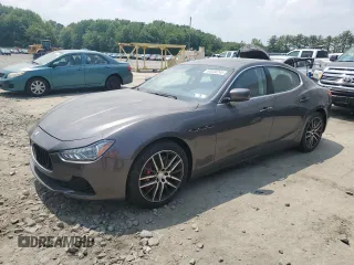 2016 Maserati Ghibli S Q4 z VIN ZAM57RTA1G1183760, wystawiony jako Copart lot #60030245 z przebiegiem 77 220 mil mil oraz Czysty tytuł • Clean title. Historia ofert i sprzedaży dostępna na DreamBid. Obrazek 1.