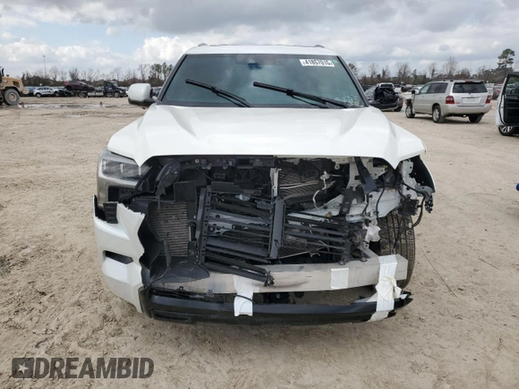 2024 Toyota Sequoia SR5 with VIN 7SVAAABA5RX021370, listed as a Copart auction lot 41857015 with 29,969 mi miles and Salvage Title. Bid and sale history available at carsss.com. Image 5.