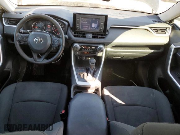 2019 Toyota RAV4 LE with VIN 2T3H1RFV5KC022308, listed as a Copart auction lot 49775905 with 76,704 mi miles and Salvage Title. Bid and sale history available at carsss.com. Image 8.
