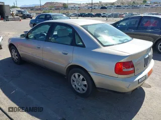 2000 Audi A4 with VIN WAUDC68D4YA074222, listed as a IAAI auction lot 42553114 with 102,815 mi miles and . Bid and sale history available at DreamBid. Image 3.