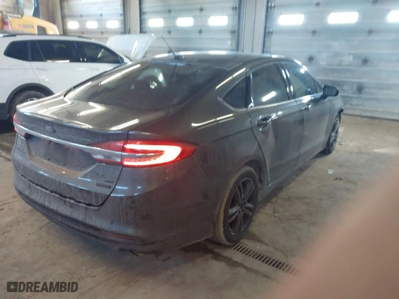 2018 Ford Fusion SE with VIN 3FA6P0HD3JR211021, listed as a IAAI auction lot 41654892 with 1 mi miles. Bid and sale history available at carsss.com. Image 4.
