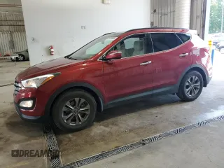 2014 Hyundai Santa Fe z VIN 5XYZUDLB9EG185845, wystawiony jako Copart lot #60135085 z przebiegiem 104 815 mil mil oraz Szkoda całkowita • Salvage title. Historia ofert i sprzedaży dostępna na DreamBid. Obrazek 1.