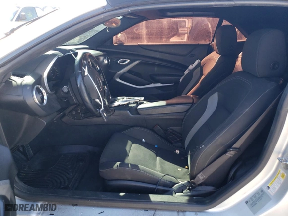 2017 Chevrolet Camaro 1SS with VIN 1G1FF3D77H0166005, listed as a Copart auction lot 89373005 with 0 mi miles and Salvage Title. Bid and sale history available at carsss.com. Image 7.
