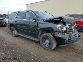 2020 Chevrolet Tahoe Commercial with VIN 1GNLCDEC4LR271410, listed as a Copart auction lot 84181194 with 71,533 mi miles and Salvage Title. Bid and sale history available at carsss.com. Image 4.