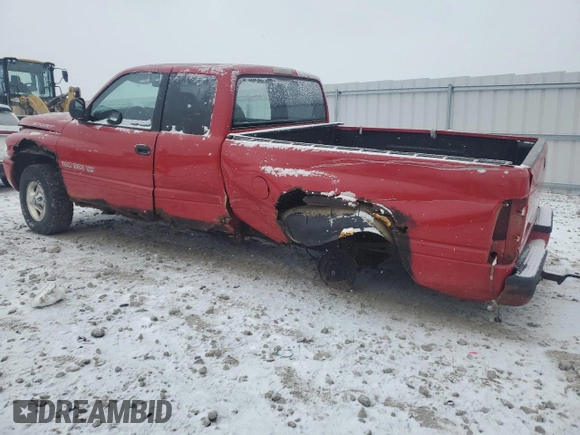 1999 Dodge 1500 z VIN 3B7HF12Y2XG219719, wystawiony jako Copart lot #83678104 z przebiegiem 166 127 mil mil oraz Nie do naprawy • Non repairable. Historia ofert i sprzedaży dostępna na DreamBid. Obrazek 2.