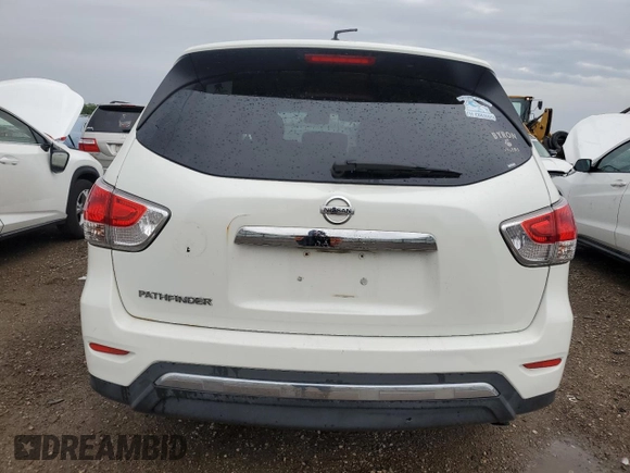 2015 Nissan Pathfinder S with VIN 5N1AR2MN5FC626688, listed as a Copart auction lot 58366045 with 148,900 mi miles and Salvage title. Bid and sale history available at DreamBid. Image 6.