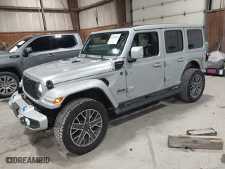2024 Jeep Wrangler 4xe High Altitude with VIN 1C4RJXU6XRW218114, listed as a IAAI auction lot 41519843 with 17,317 mi miles. Bid and sale history available at carsss.com. Image 19.