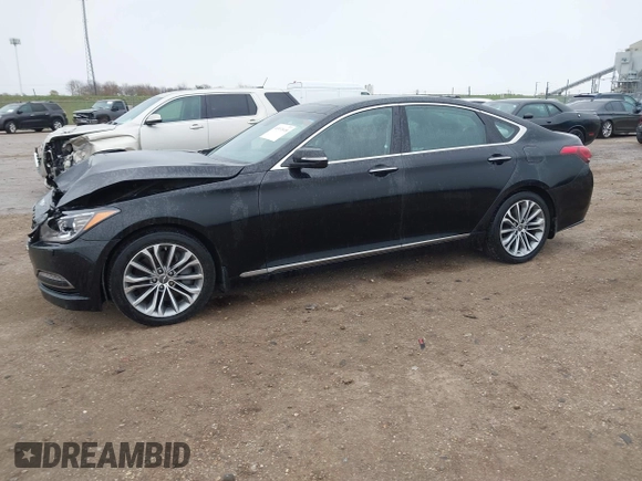 2017 Genesis G80 3.8L z VIN KMHGN4JE9HU175476, wystawiony jako IAAI lot #40933618 z przebiegiem 136 354 mil mil oraz . Historia ofert i sprzedaży dostępna na DreamBid. Obrazek 19.