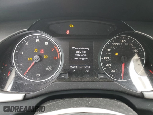 2010 Audi A4 Premium Plus z VIN WAUEFAFLXAN047470, wystawiony jako Copart lot #58994225 z przebiegiem 155 851 mil mil oraz Szkoda całkowita • Salvage title. Historia ofert i sprzedaży dostępna na DreamBid. Obrazek 9.