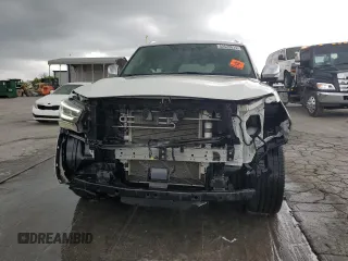 2018 Infiniti QX80 with VIN JN8AZ2NE9J9191221, listed as a Copart auction lot 52523615 with 114,002 mi miles and Salvage Title. Bid and sale history available at carsss.com. Image 5.