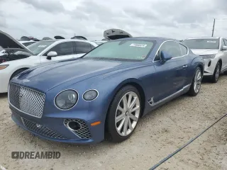 2021 Bentley Continental GT GT with VIN SCBCB2ZG0MC084864, listed as a Copart auction lot 77850474 with Not Provided miles and Salvage Title. Bid and sale history available at DreamBid. Image 1.