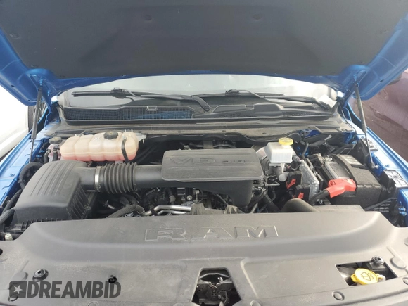 2023 Ram 1500 Tradesman with VIN 1C6RRFCG6PN600616, listed as a Copart auction lot 75331334 with Not provided miles and Salvage title. Bid and sale history available at DreamBid. Image 11.