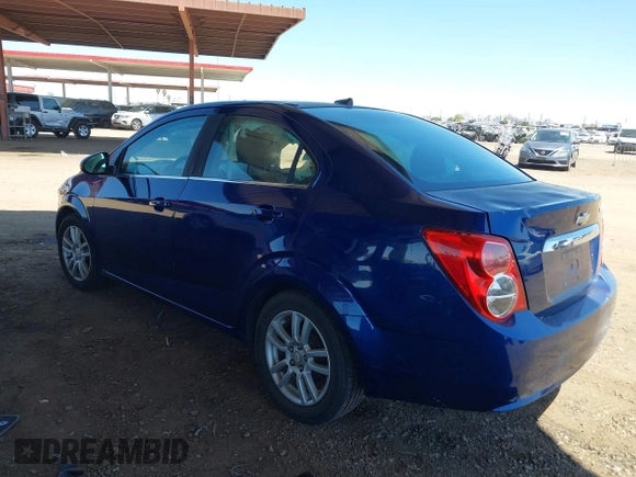 2012 Chevrolet Sonic LT with VIN 1G1JC5SH1C4184320, listed as a IAAI auction lot 42101145 with 207,735 mi miles and . Bid and sale history available at DreamBid. Image 3.