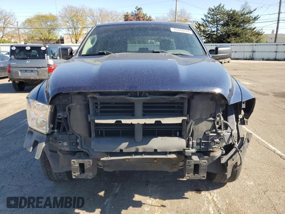 2018 Ram 1500 Tradesman z VIN 1C6RR7ST2JS122014, wystawiony jako Copart lot #76448874 z przebiegiem 108 549 mil mil oraz Szkoda całkowita • Salvage title. Historia ofert i sprzedaży dostępna na DreamBid. Obrazek 5.