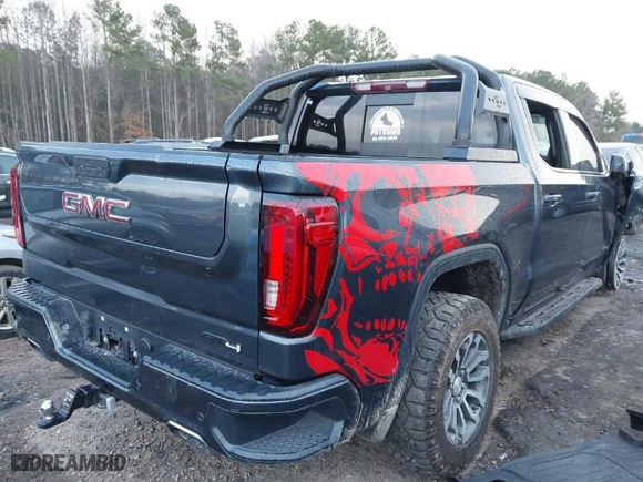 2019 GMC Sierra 1500 AT4 with VIN 1GTP9EEL0KZ213503, listed as a IAAI auction lot 41125583 with 78,037 mi miles. Bid and sale history available at carsss.com. Image 4.