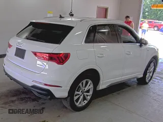2023 Audi Q3 S line Premium with VIN WA1DECF38P1107608, listed as a IAAI auction lot 42731409 with 45,002 mi miles and . Bid and sale history available at DreamBid. Image 29.