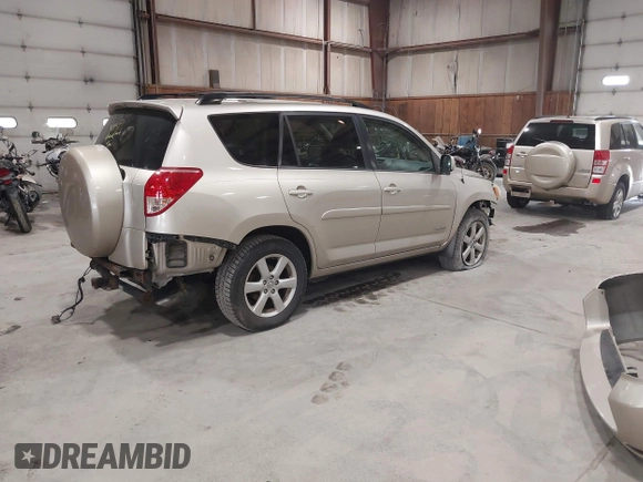 2008 Toyota RAV4 Limited with VIN JTMZK31V585023530, listed as a IAAI auction lot 42434462 with 232,829 mi miles and . Bid and sale history available at DreamBid. Image 4.