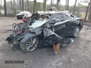 2018 Infiniti Q50 Luxe with VIN JN1EV7AP1JM362931, listed as a IAAI auction lot 41667394 with Not Provided miles and . Bid and sale history available at DreamBid. Image 2.