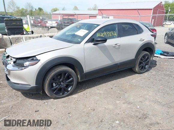 2024 Mazda CX-30 2.5 S Select Sport with VIN 3MVDMBBM0RM698412, listed as a IAAI auction lot 42093892 with 24,454 mi miles. Bid and sale history available at carsss.com. Image 19.