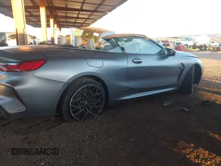 2022 BMW M8 Competition with VIN WBSDZ0C02NCJ60950, listed as a IAAI auction lot 40763443 with 1 mi miles. Bid and sale history available at carsss.com. Image 13.