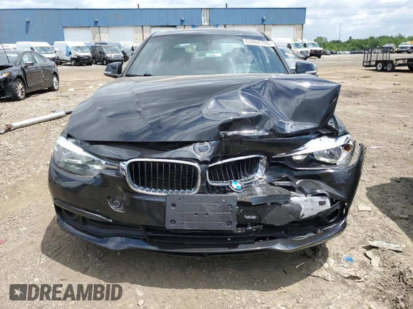 2017 BMW 3 Series 320i xDrive with VIN WBA8E5G37HNU43470, listed as a Copart auction lot 63482795 with 111,647 mi miles and Salvage title. Bid and sale history available at DreamBid. Image 5.