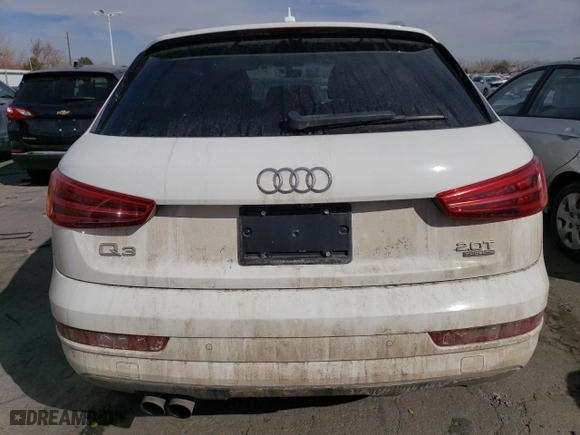 2016 Audi Q3 Premium Plus with VIN WA1EFCFS3GR010360, listed as a Copart auction lot 44178055 with 76,194 mi miles and Salvage Title. Bid and sale history available at carsss.com. Image 6.
