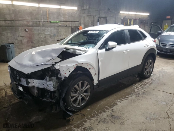 2020 Mazda CX-30 Select Package with VIN 3MVDMBCLXLM117415, listed as a Copart auction lot 45105755 with 94,526 mi miles and Salvage Title. Bid and sale history available at carsss.com. Image 1.