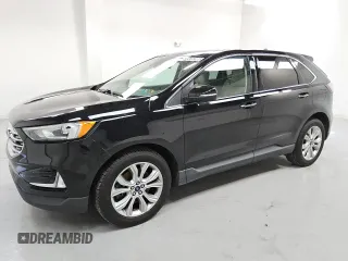 2019 Ford Edge Titanium z VIN 2FMPK4K92KBB84947, wystawiony jako Copart lot #44975255 z przebiegiem 88 644 mil mil oraz Czysty tytuł • Clean title. Historia ofert i sprzedaży dostępna na DreamBid. Obrazek 1.