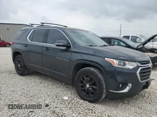 2018 Chevrolet Traverse LT Cloth with VIN 1GNERGKW8JJ159633, listed as a Copart auction lot 51517765 with 137,004 mi miles and Clean title. Bid and sale history available at DreamBid. Image 4.