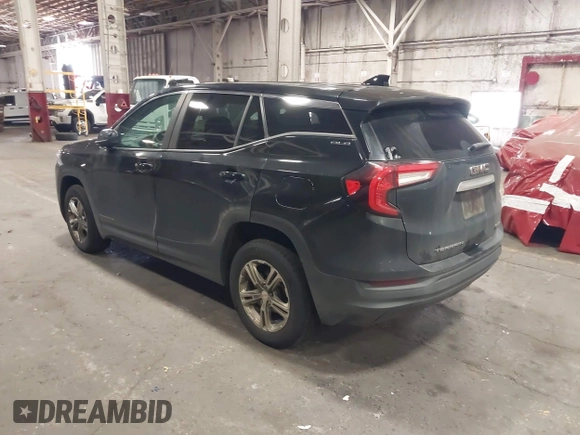 2022 GMC Terrain SLE with VIN 3GKALTEV0NL161822, listed as a IAAI auction lot 42575218 with 264,456 mi miles and . Bid and sale history available at DreamBid. Image 3.