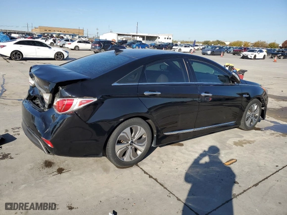 2013 Hyundai Sonata Hybrid Limited w/Panoramic Sunroof Pkg with VIN KMHEC4A45DA067808, listed as a Copart auction lot 83550364 with 105,604 mi miles and Clean Title. Bid and sale history available at carsss.com. Image 3.