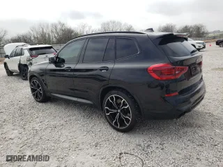 2020 BMW X3 M Competition with VIN 5YMTS0C00L9B84014, listed as a Copart auction lot 45115844 with 45,311 mi miles. Bid and sale history available at carsss.com. Image 2.
