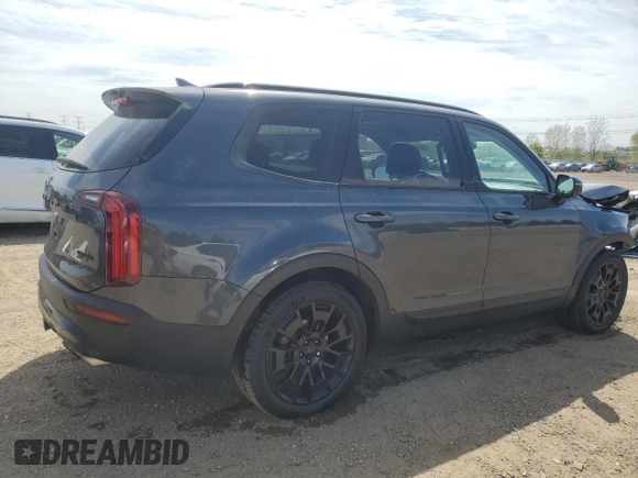2021 Kia Telluride SX z VIN 5XYP5DHC6MG167520, wystawiony jako Copart lot #56055375 z przebiegiem 94 882 mil mil oraz Szkoda całkowita • Salvage title. Historia ofert i sprzedaży dostępna na DreamBid. Obrazek 3.