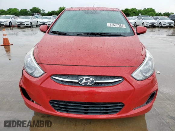 2017 Hyundai Accent SE with VIN KMHCT5AEXHU316064, listed as a Copart auction lot 55695365 with 190,703 mi miles and Salvage Title. Bid and sale history available at DreamBid. Image 5.