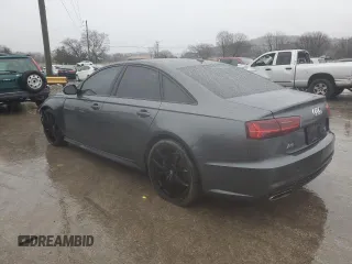 2017 Audi A6 Competition Prestige with VIN WAUF3AFC3HN063663, listed as a Copart auction lot 37885364 with 83,470 mi miles. Bid and sale history available at carsss.com. Image 2.