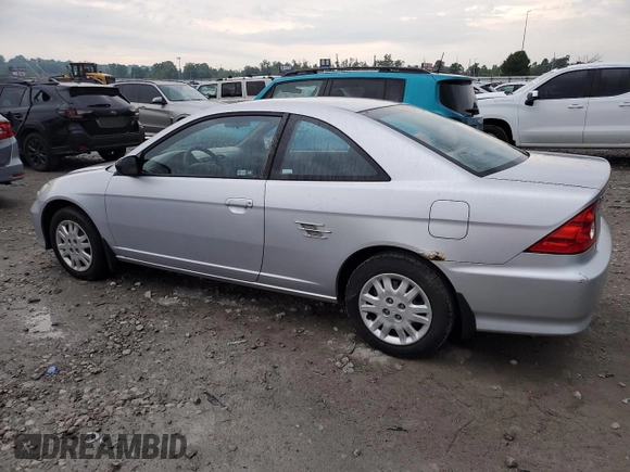 2004 Honda Civic LX z VIN 1HGEM22584L051900, wystawiony jako Copart lot #59604205 z przebiegiem 232 637 mil mil oraz Czysty tytuł • Clean title. Historia ofert i sprzedaży dostępna na DreamBid. Obrazek 2.